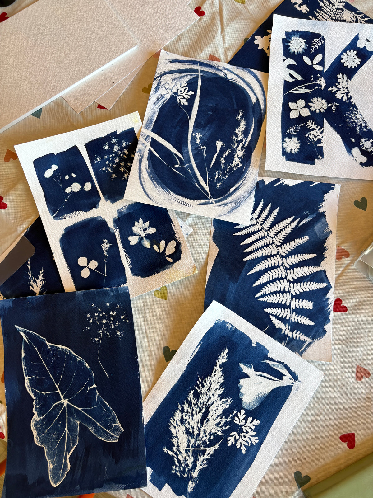 Workshop Cyanotype