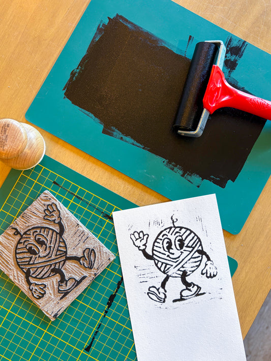 Workshop linoprint